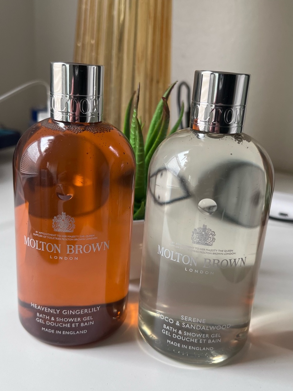Molton Brown Orange & Clear Bath & Shower Gel Set